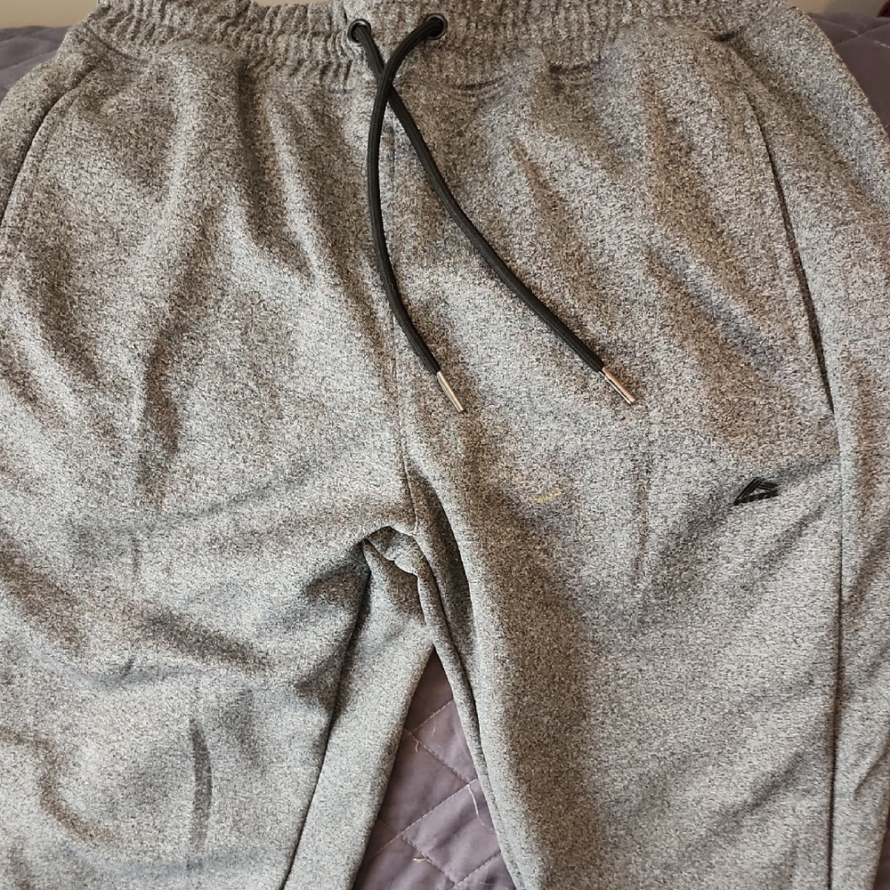 RBX Heather Gray Joggers with Drawstring
